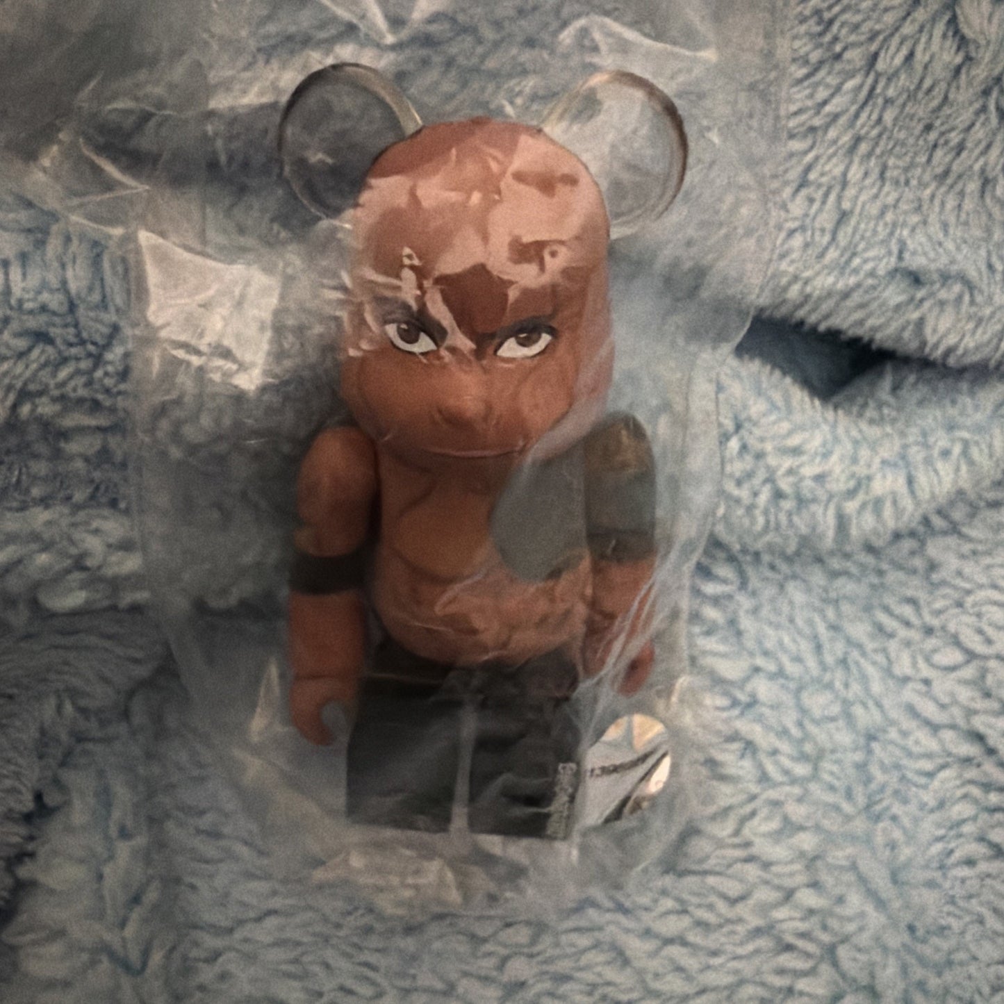 Medicom Toy Bearbrick Series 48 The Rock WWE Artist 100% Be@rbrick