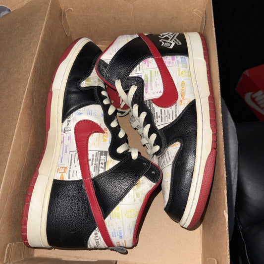 Size 9 - Nike Dunk Premium High Lucha Libre Used