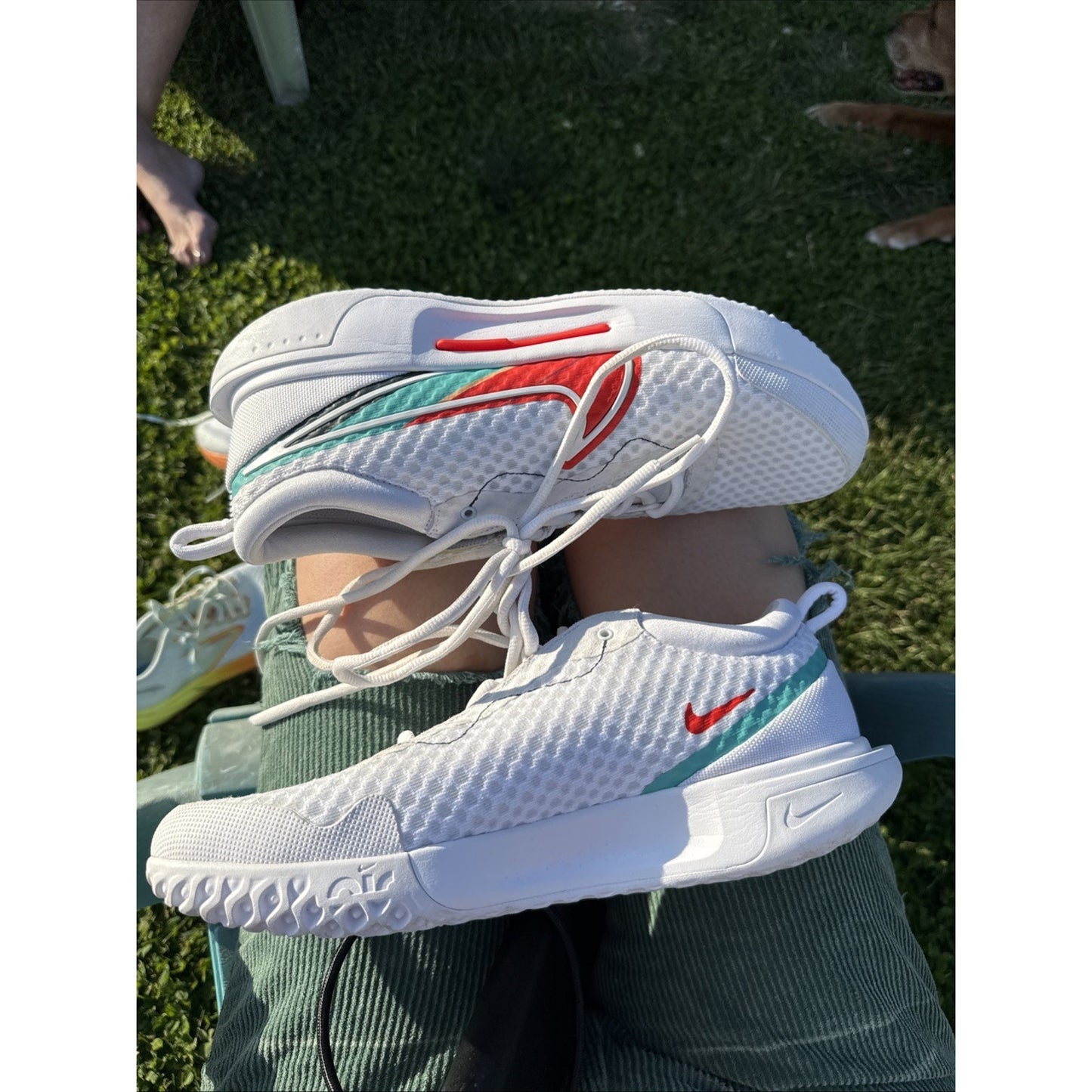 Size 11.5 Nike Zoom Court Pro Hc Pre RFC Sample Tagged