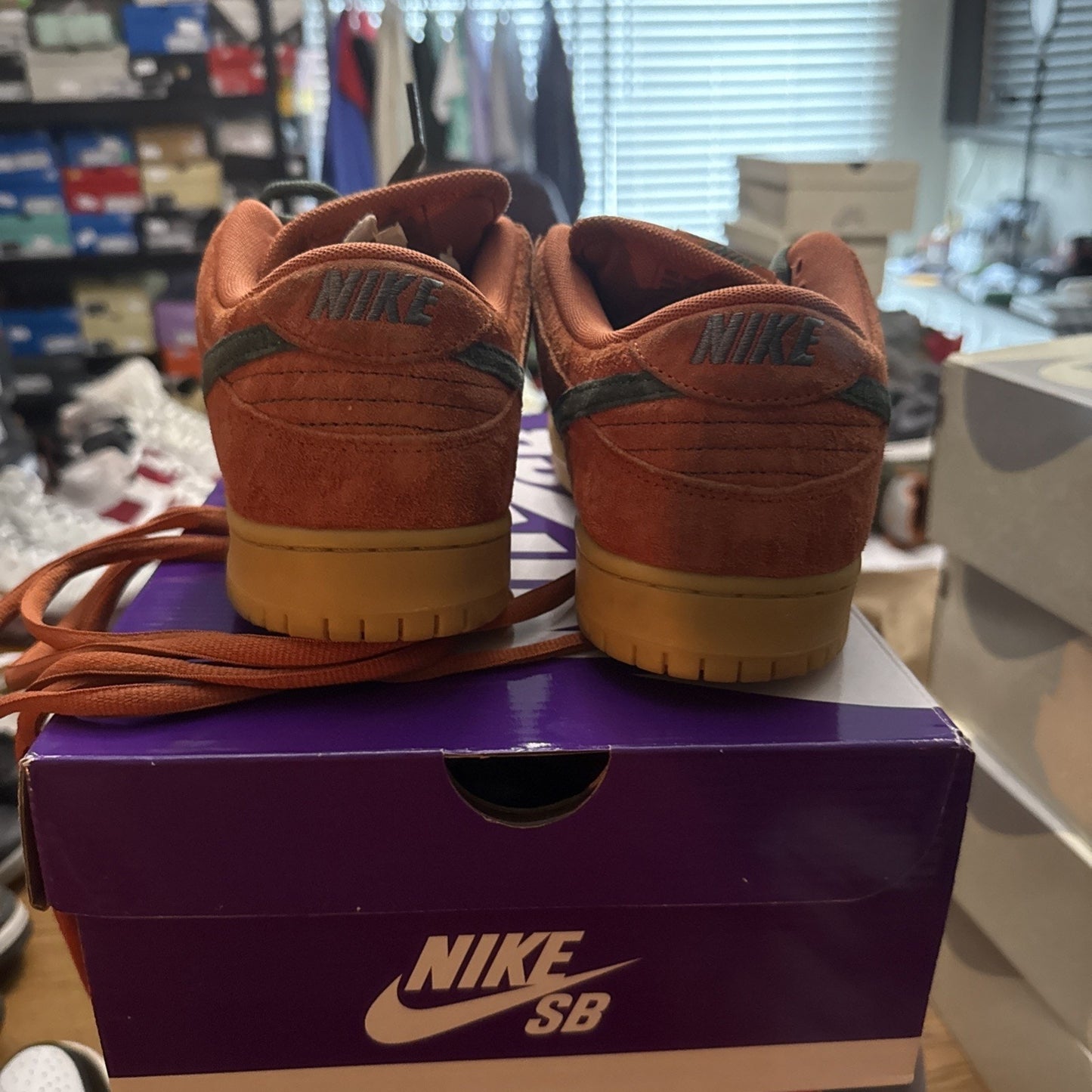 Size 10 Mens Nike SB Dunk Low 'Burnt Sunrise'