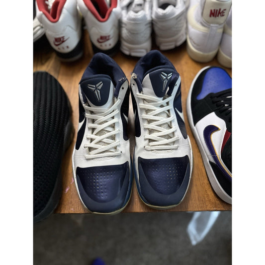 Size 11 - Nike Zoom Kobe 5 TB Midnight Navy NBS067