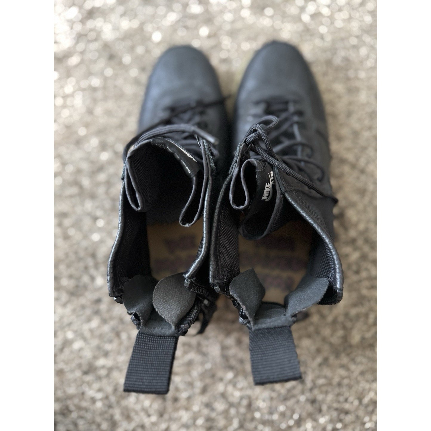 Size 13 - Nike SF Air Force 1 Mid Black Gum