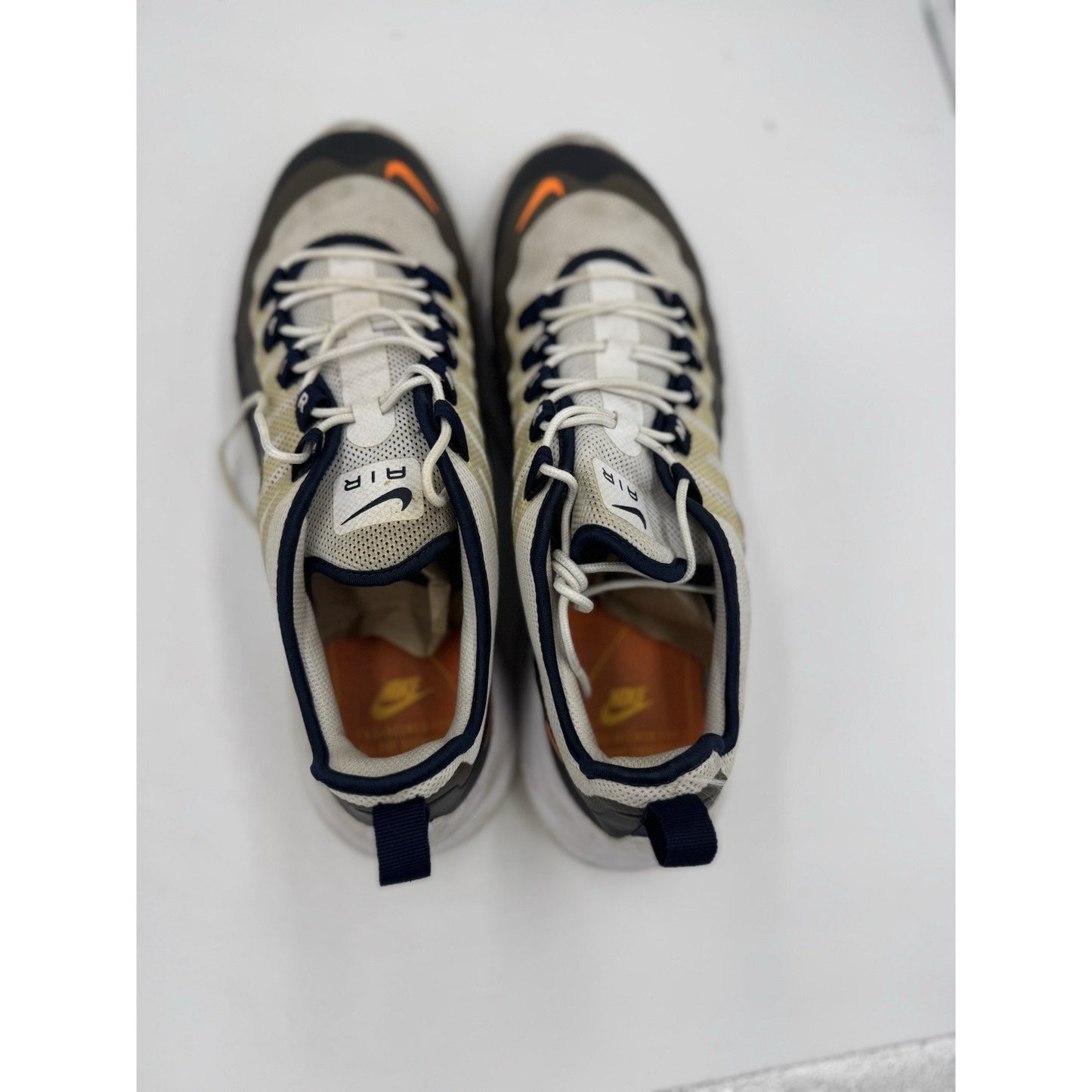Size 12 - Nike Air Max Axis White Obsidian Orange