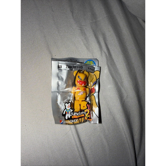 Medicom Bearbrick Gundam Zakrello Vol 2 Pepsi NEX Toy Keychain Mini Figure