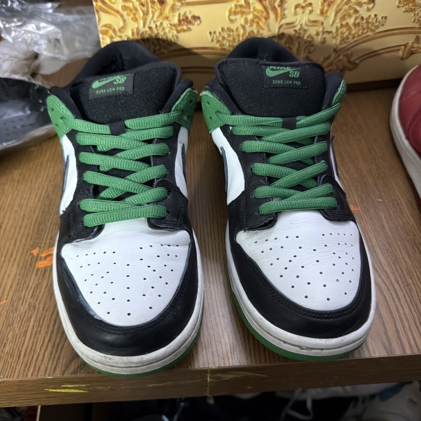 Size 10.5 - Nike Dunk Pro SB Low Classic Green
