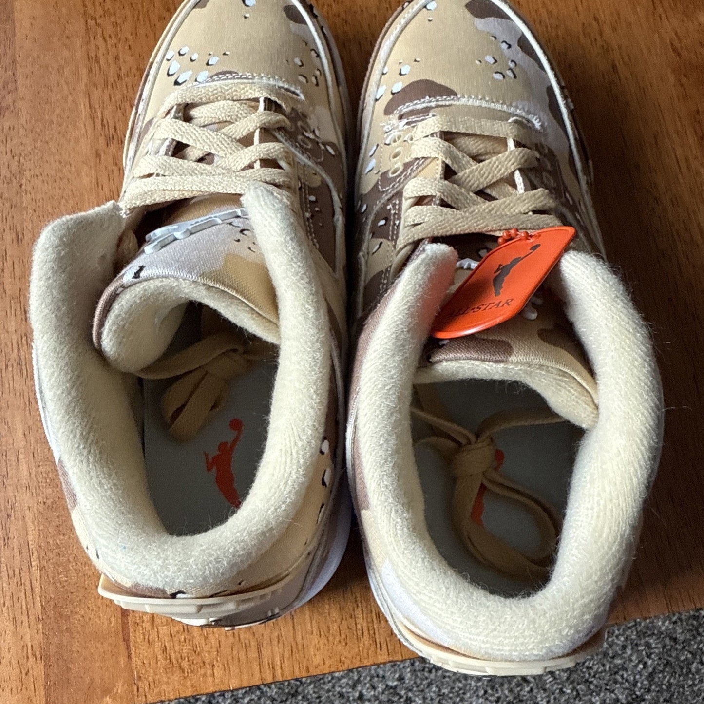 Size 7.5 Nike Air Jordan 3 Retro WNBA Desert Camo (Women's) BS012