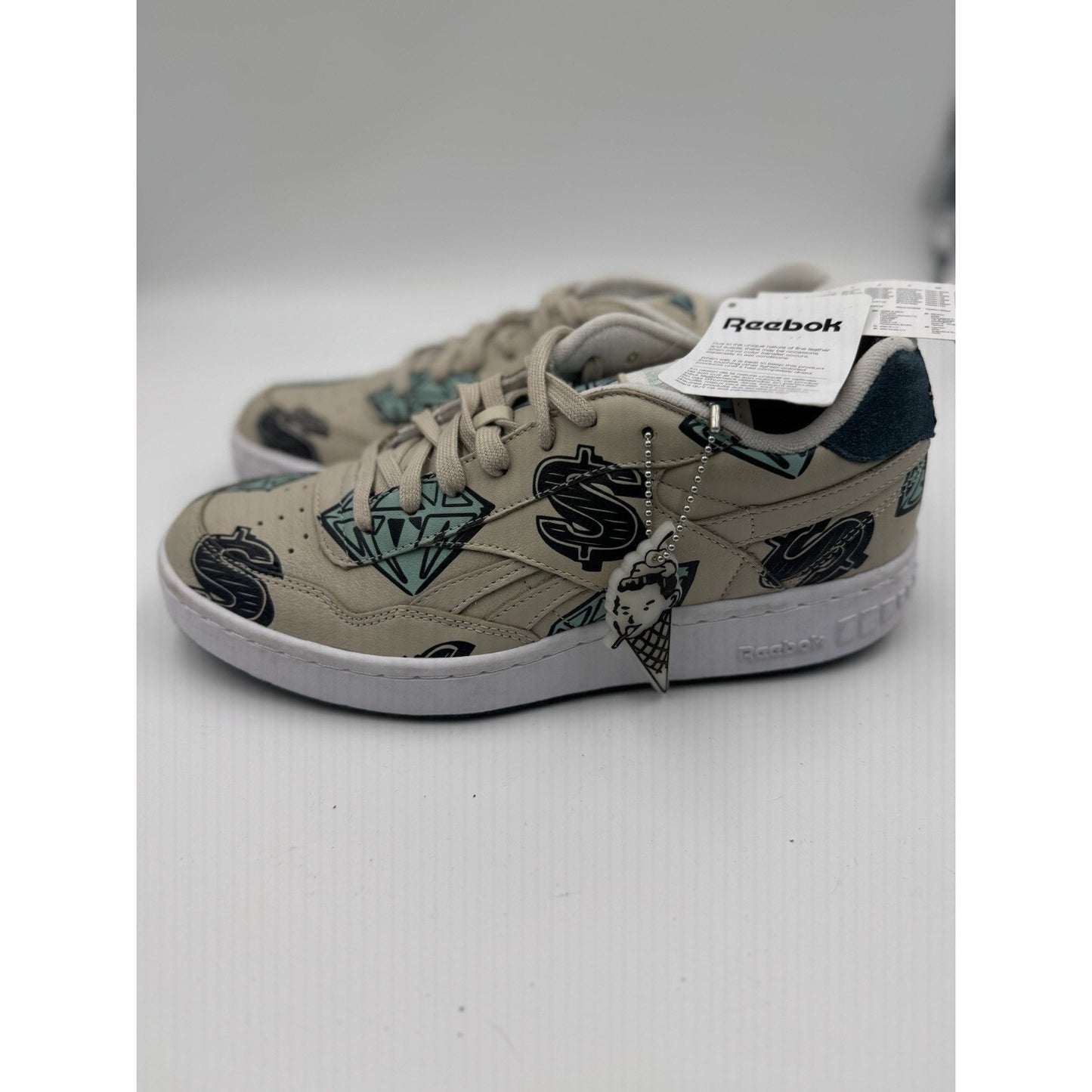 Size 8.5 - Reebok BBC Ice Cream x BB4000 Stucco