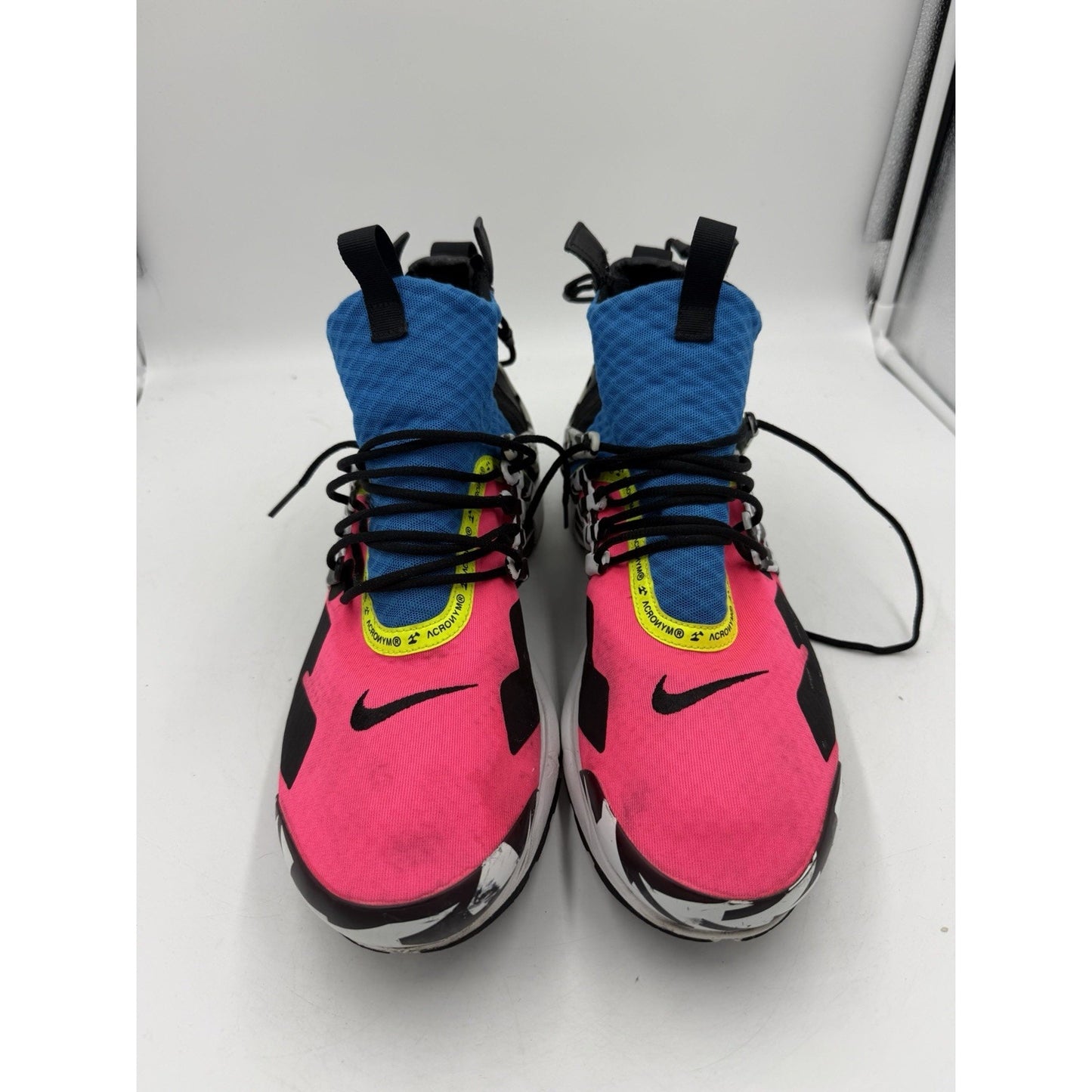 Size 14 - Nike Acronym x Air Presto Mid Racer Pink