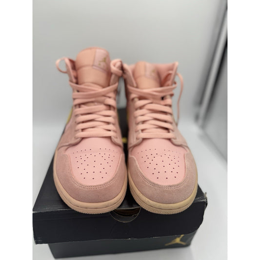 Size 9 - Air Jordan 1 Mid Coral Gold