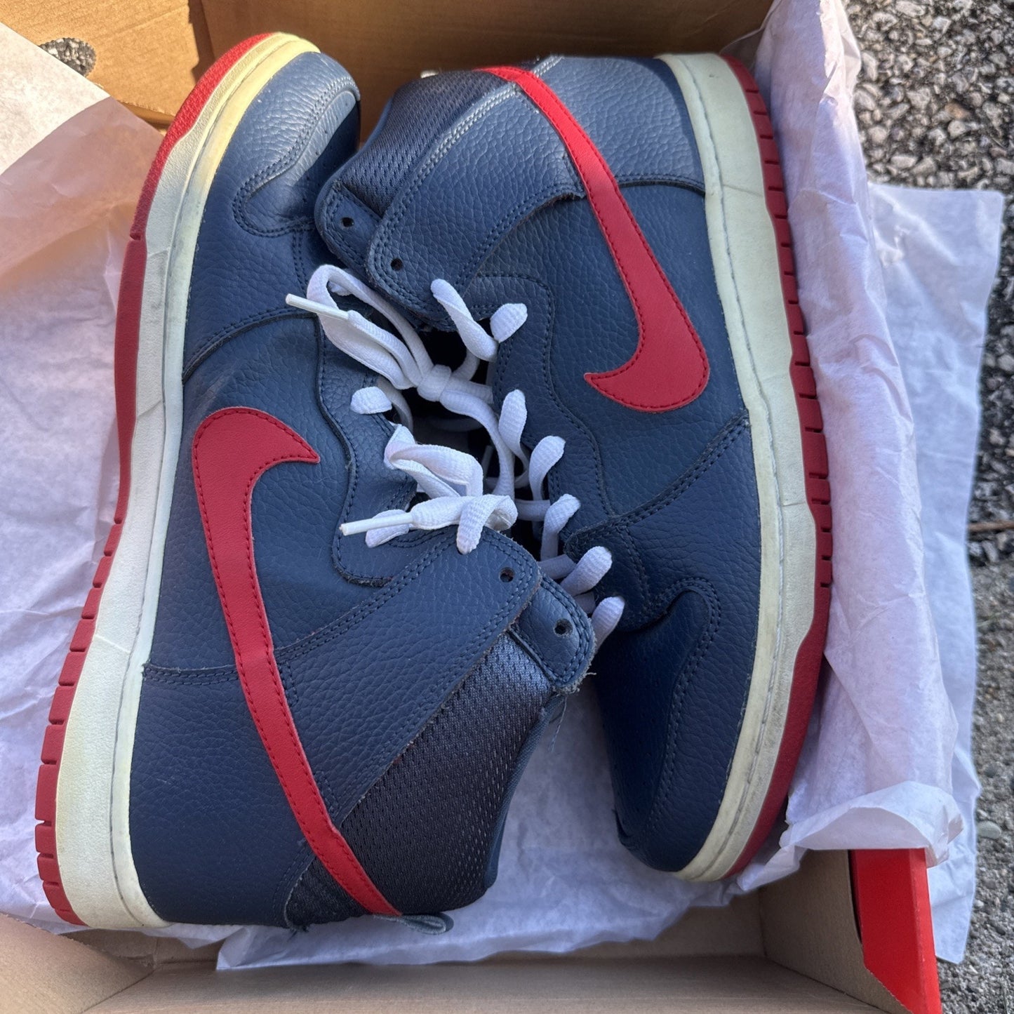 Size 12 - Nike Dunk Pro Sb High Squadron Blue