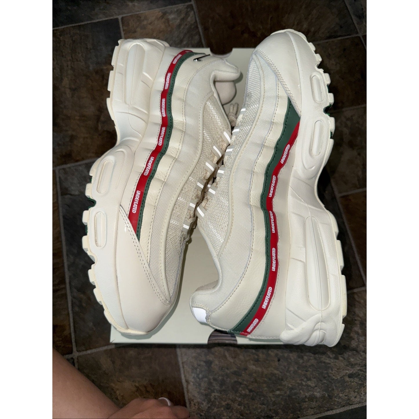 Size 13 - Undefeated x Nike Air Max 95 Sail