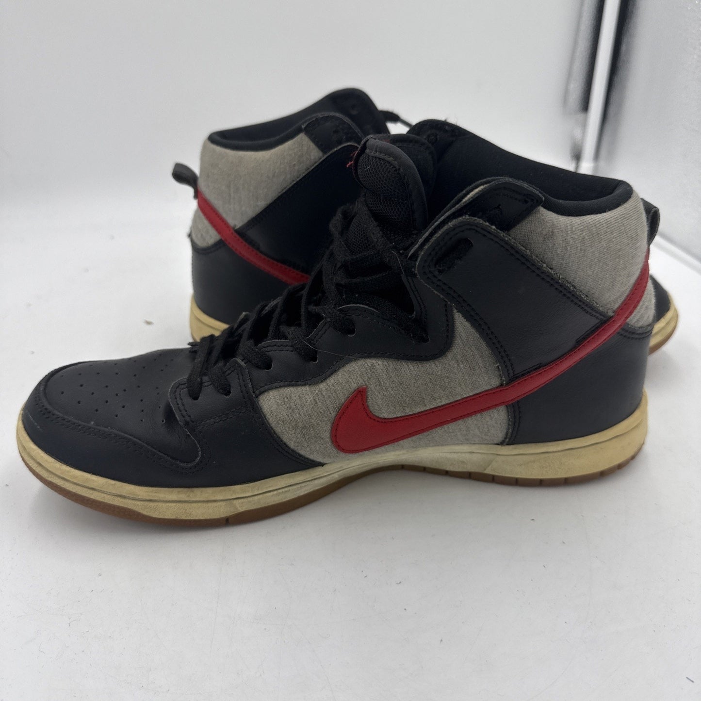 Size 11 - Nike Dunk Pro Sb High University Red Medium Gray