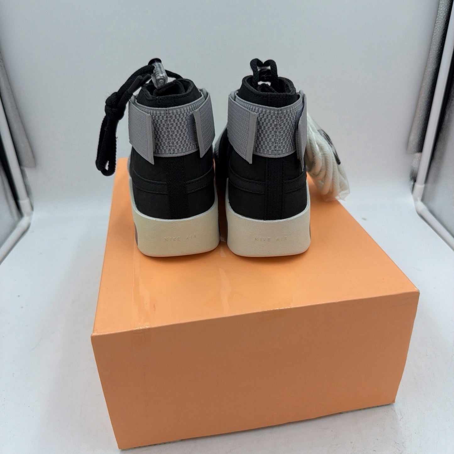 Size 6 - Nike Air Fear of God Raid Black Atmosphere Grey