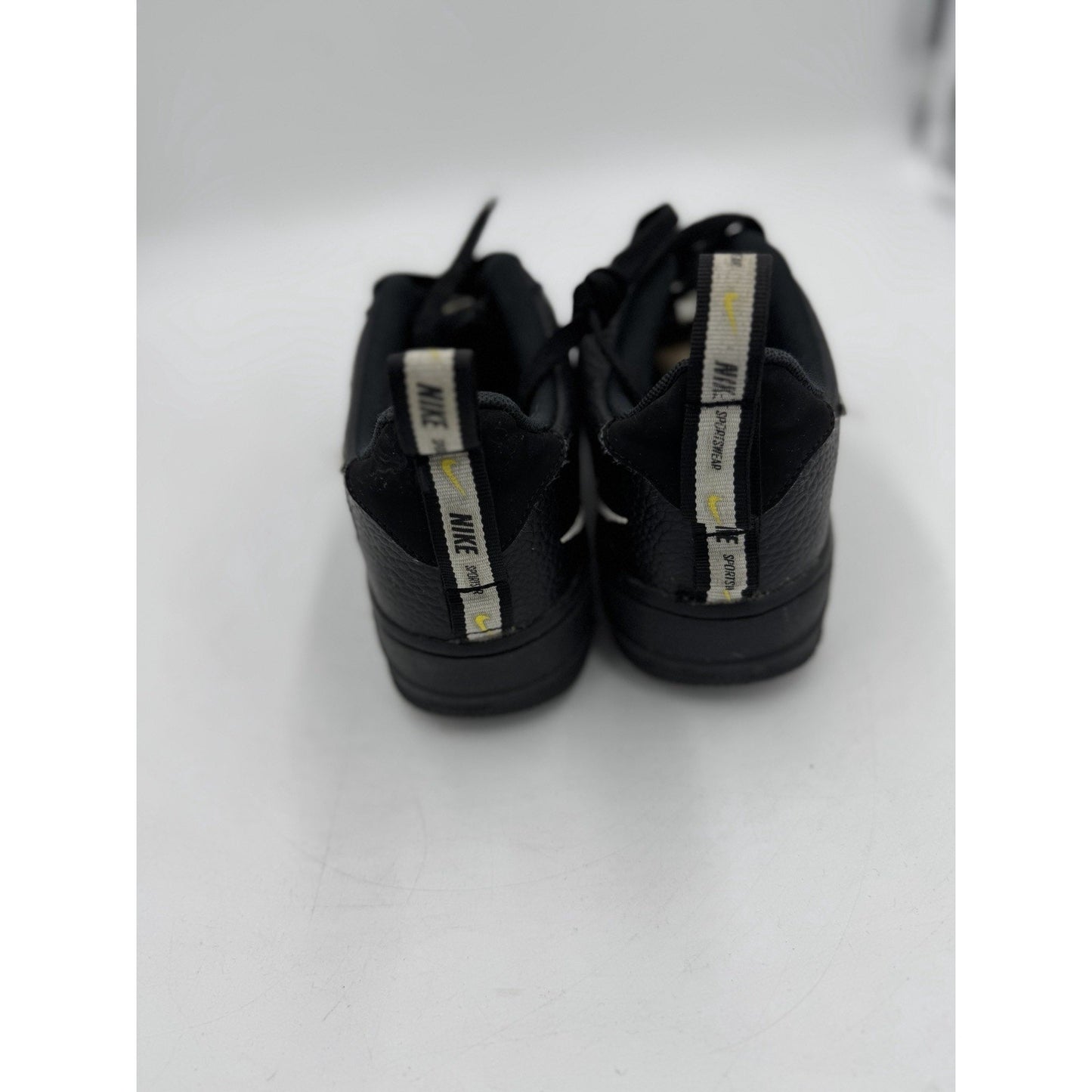 Nike Air Force 1 Lv8 Utility GS Overbranding Black AR1708-001 Teen Youth 6.5