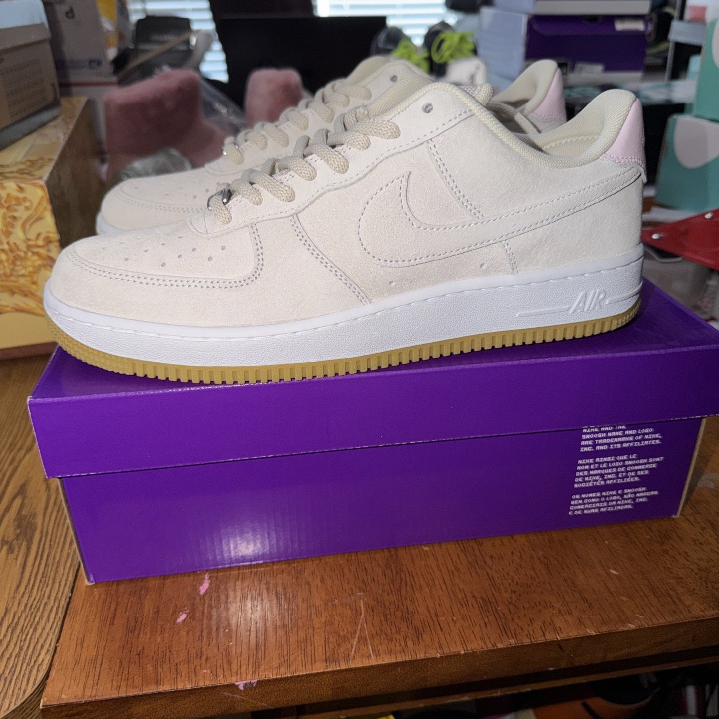 Size 11 - Nike Air Force 1 Low SB Light Orewood Brown Pink
