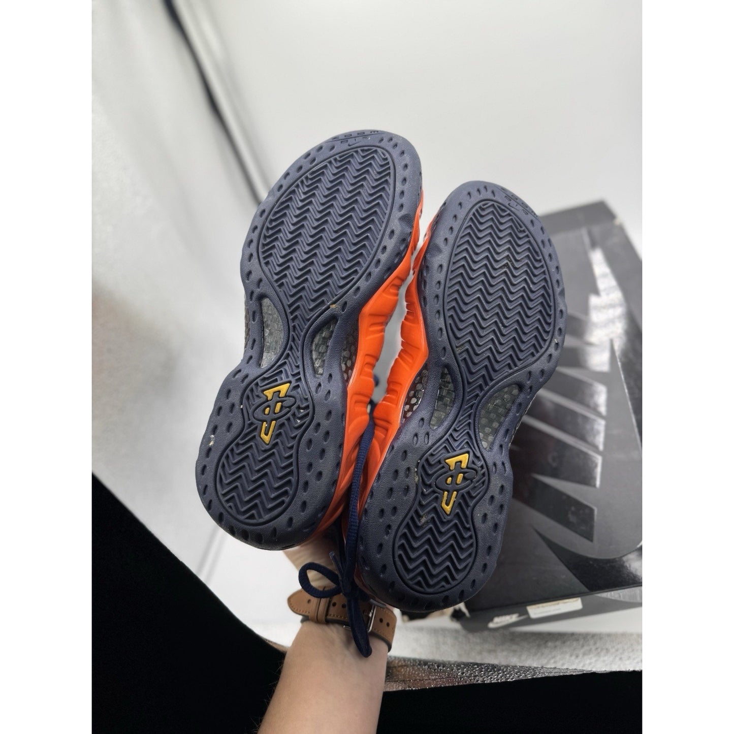 Size 9.5 - Nike Air Foamposite One Rugged Orange