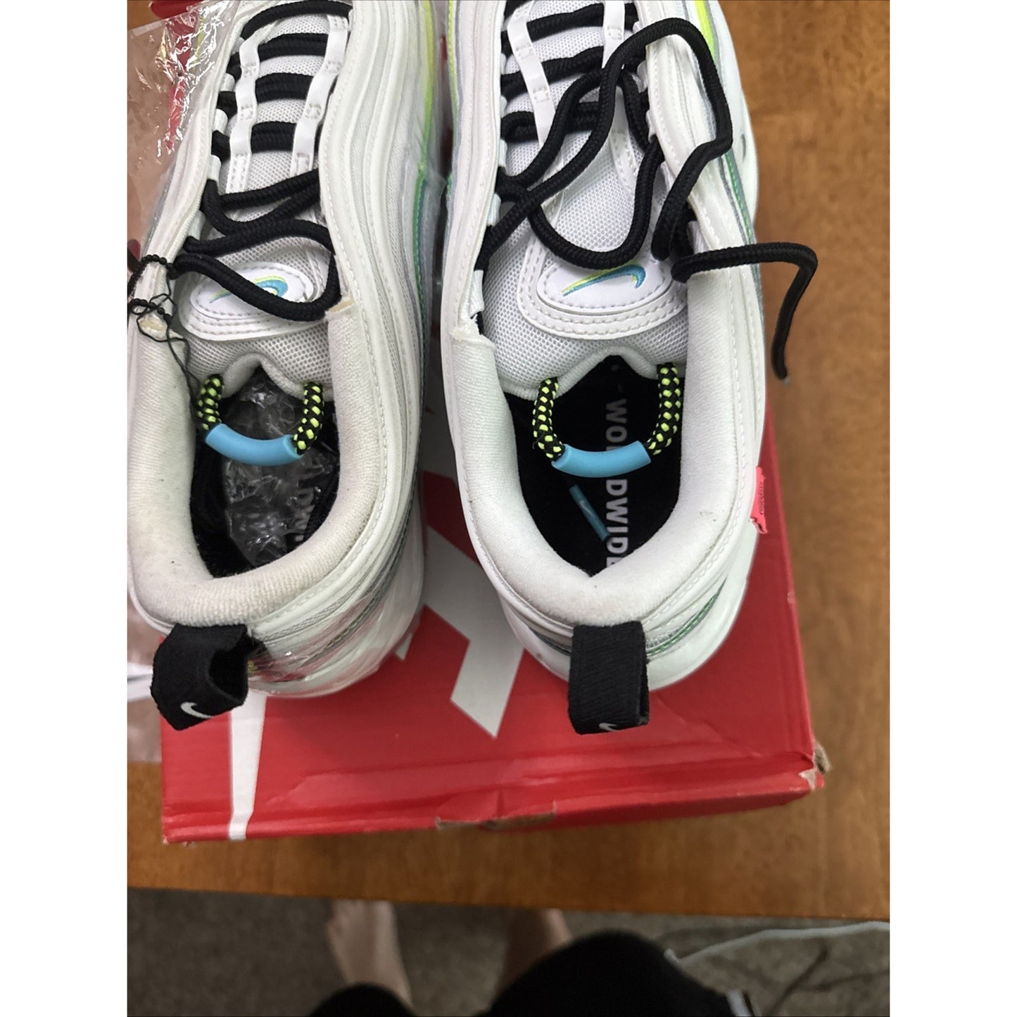 Size 10 - Nike Air Max 97 Worldwide Pack - White Rare BS415