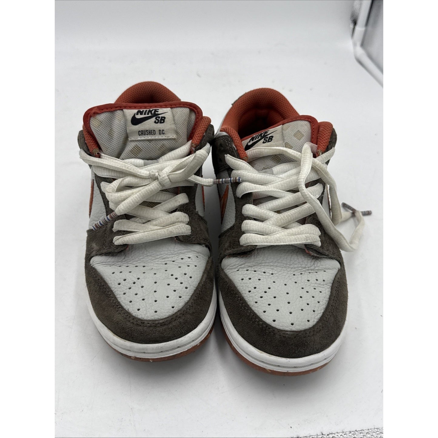 Size 4.5 - Crushed D.C. x Nike Dunk SB Low Golden Hour