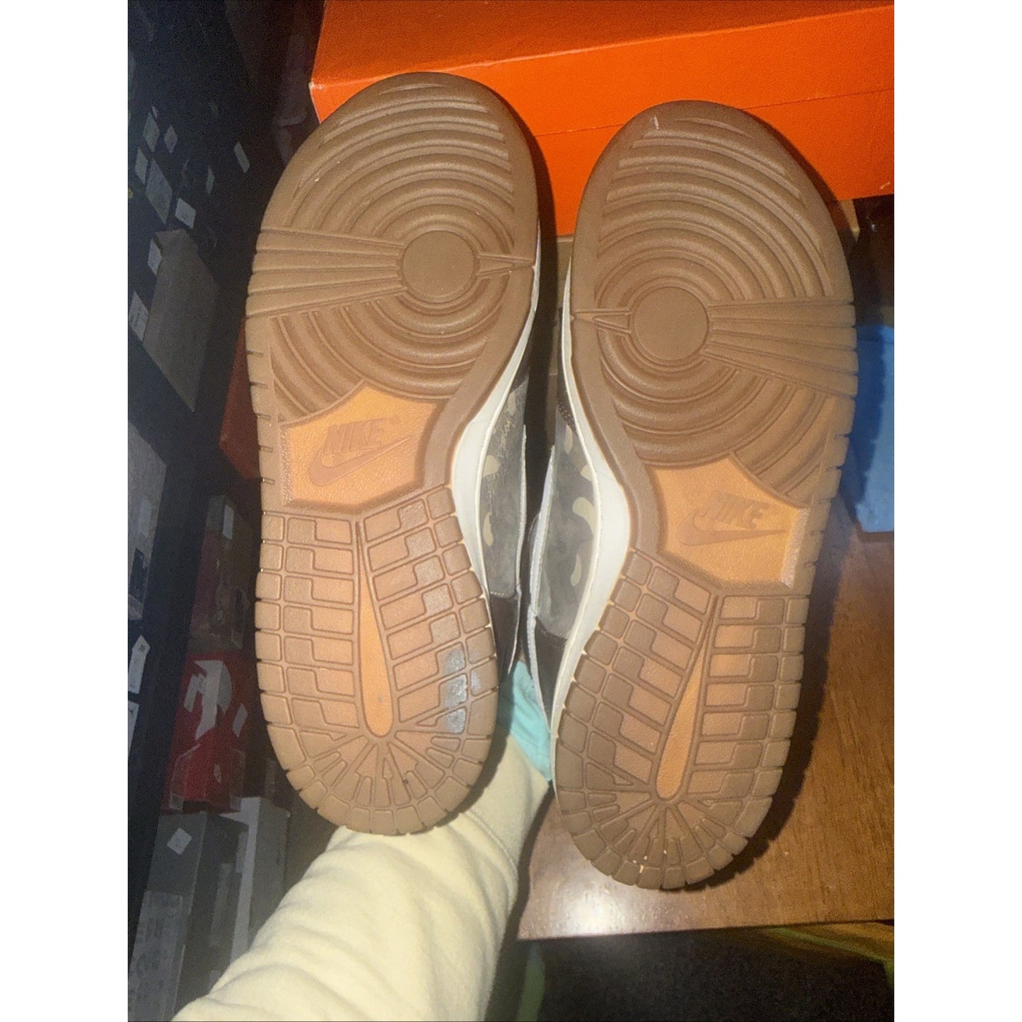 Size 10.5 - Nike Dunk Premium High Brown