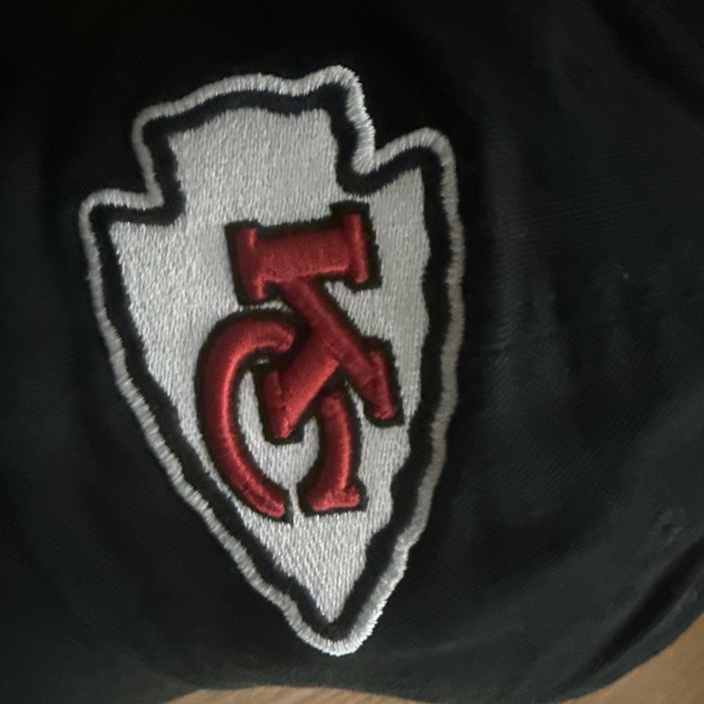 NEW '47 Brand Kansas City Chiefs Hat '47 CLEAN UP Adjustable One Size Black