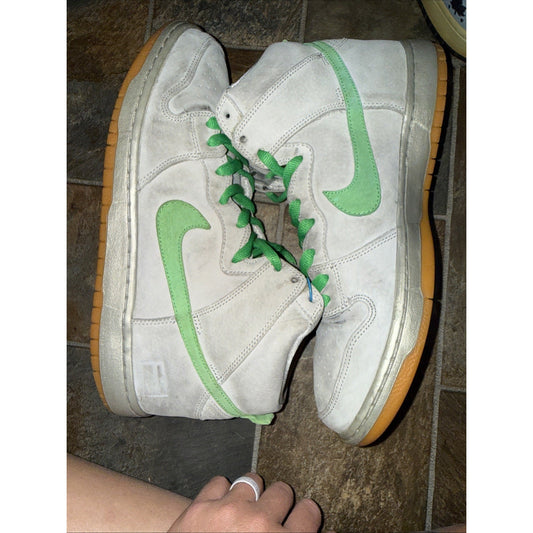 Size 12 - Nike SB Dunk High Silver Box