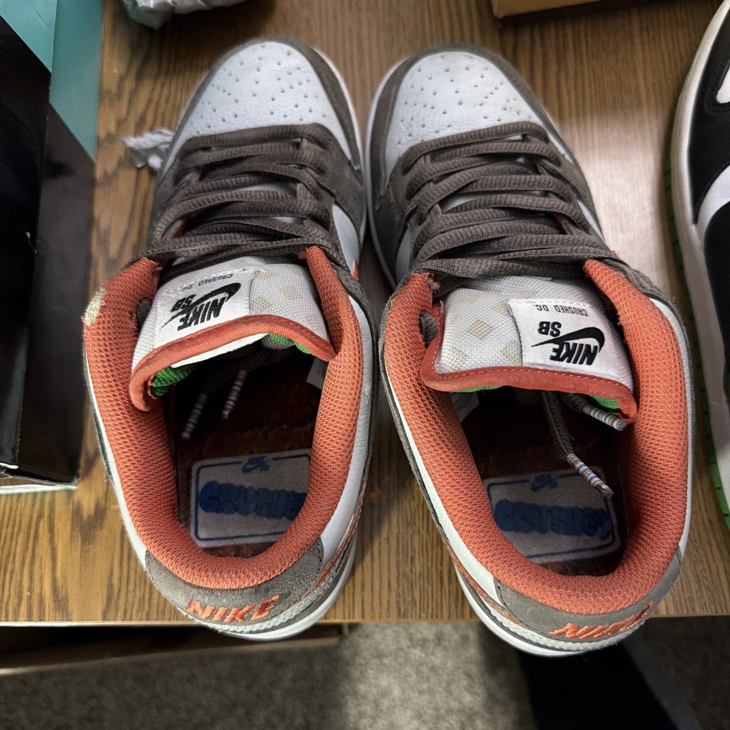 Size 7 - Crushed D.C. x Nike Dunk SB Low Golden Hour