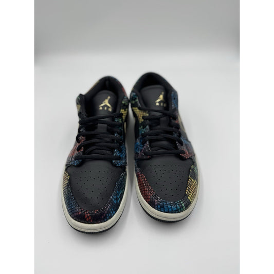 Size 9 - Air Jordan 1 Low Multi Snakeskin W BS565
