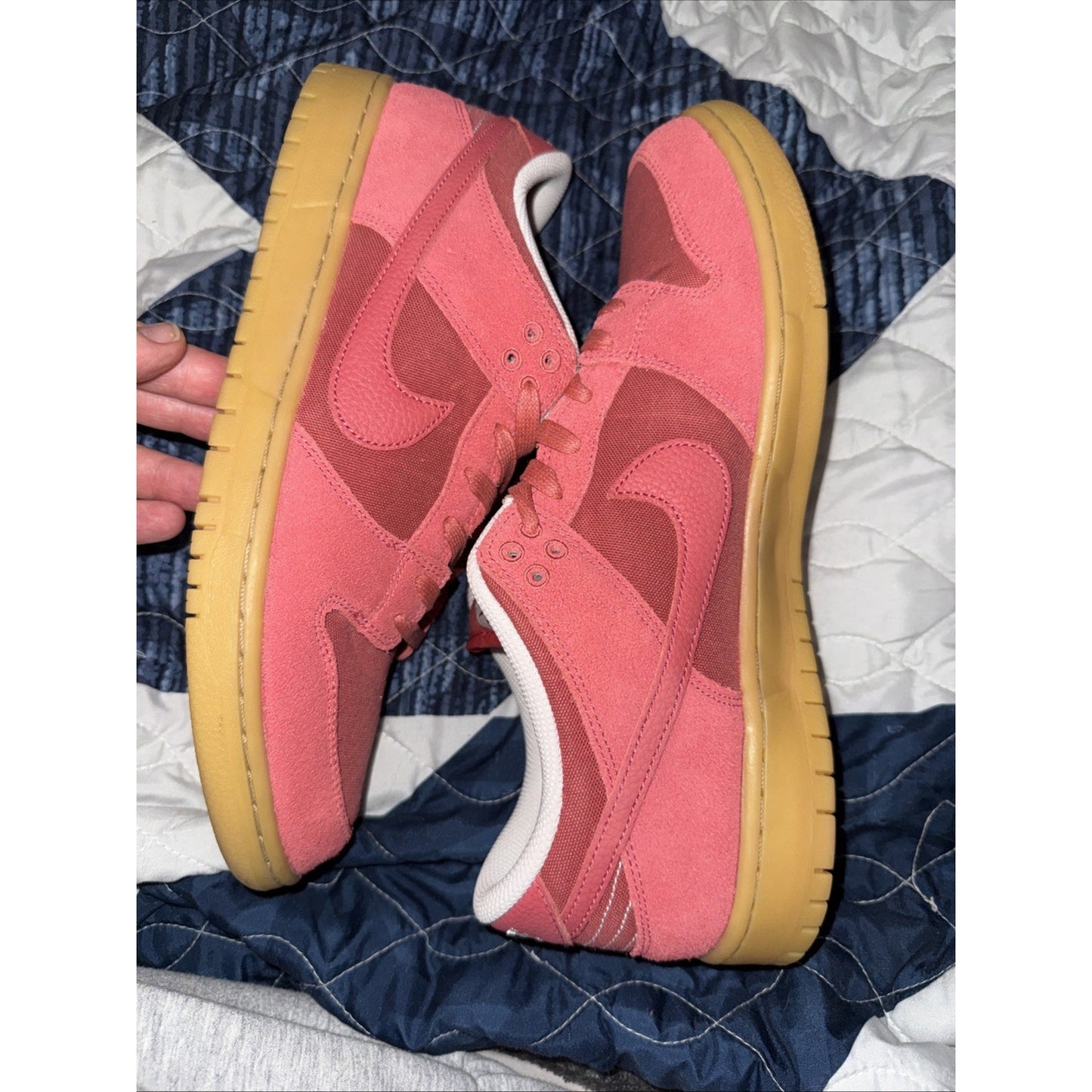Nike SB Dunk Low SB Adobe 2023 DV5429-600 Red Gum Light Brown Men's US 11.5