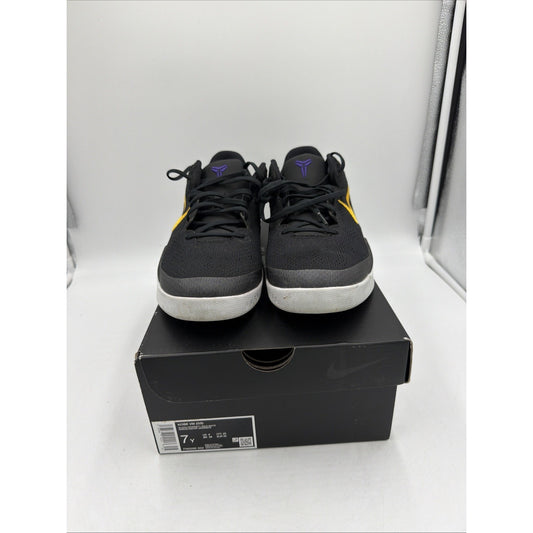 NIKE AIR KOBE 8 (GS) "LAKERS AWAY" 2024 SZ 7Y/ 8.5(W) FN0266-002 Black