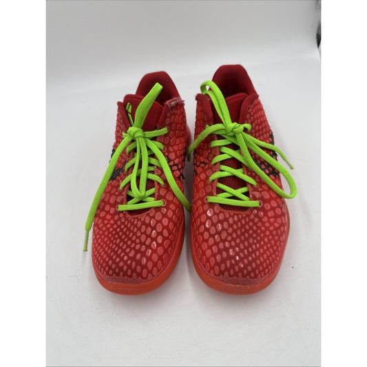Size 5y Nike Kobe 6 Proto Reverse Grinch FV9676-600