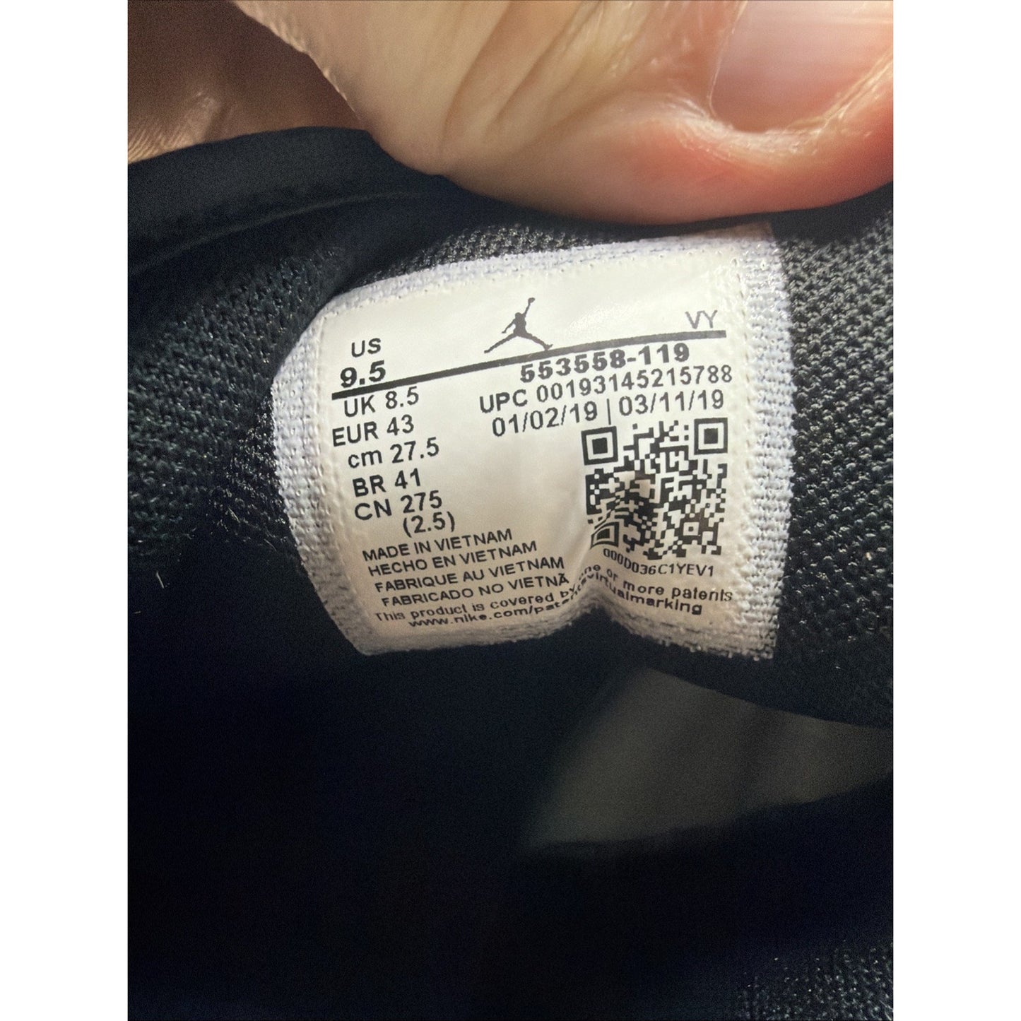 Size 9.5 - Air Jordan 1 Low White Gym Yellow