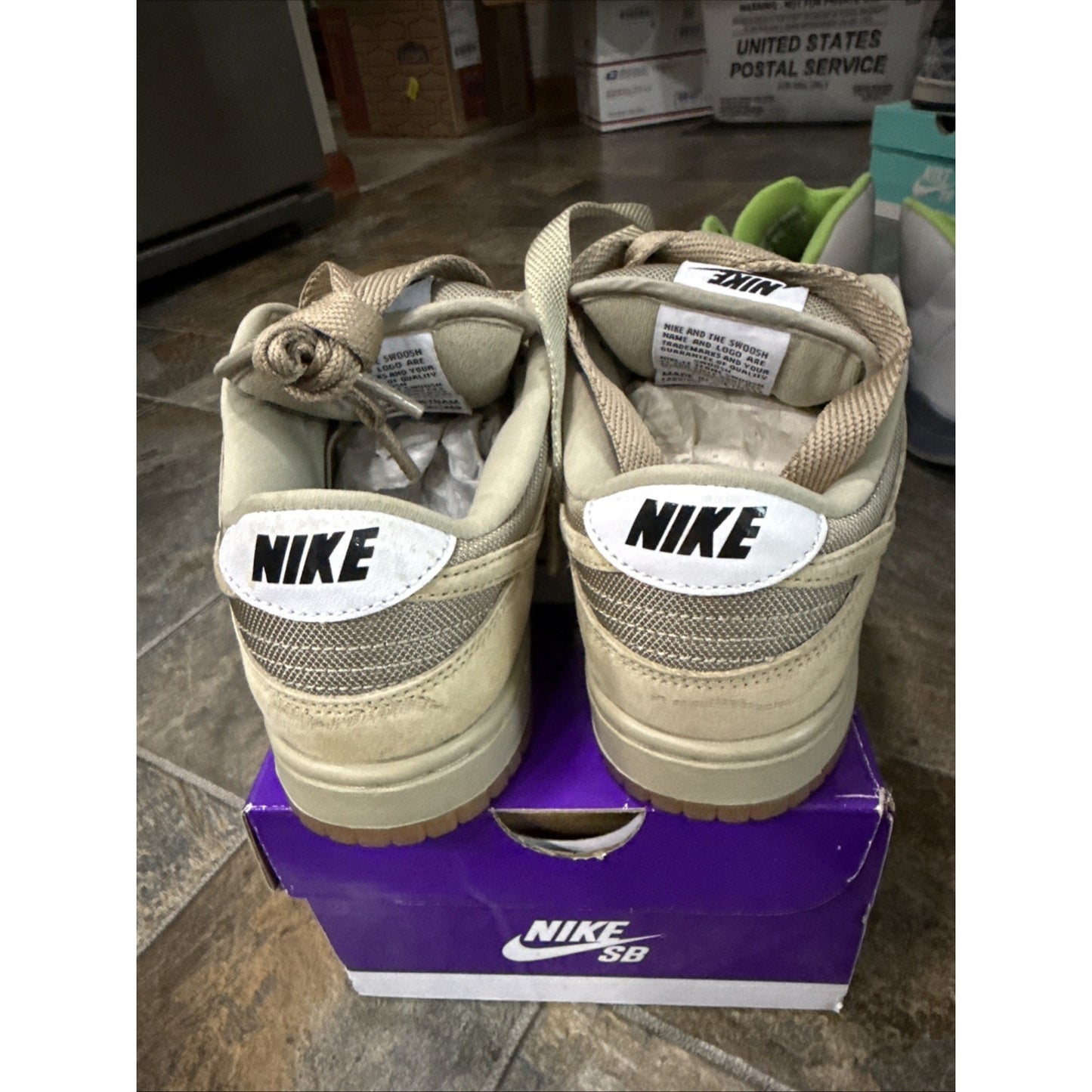 Size 6 - Nike Dunk SB Pro B Low Parachute Beige