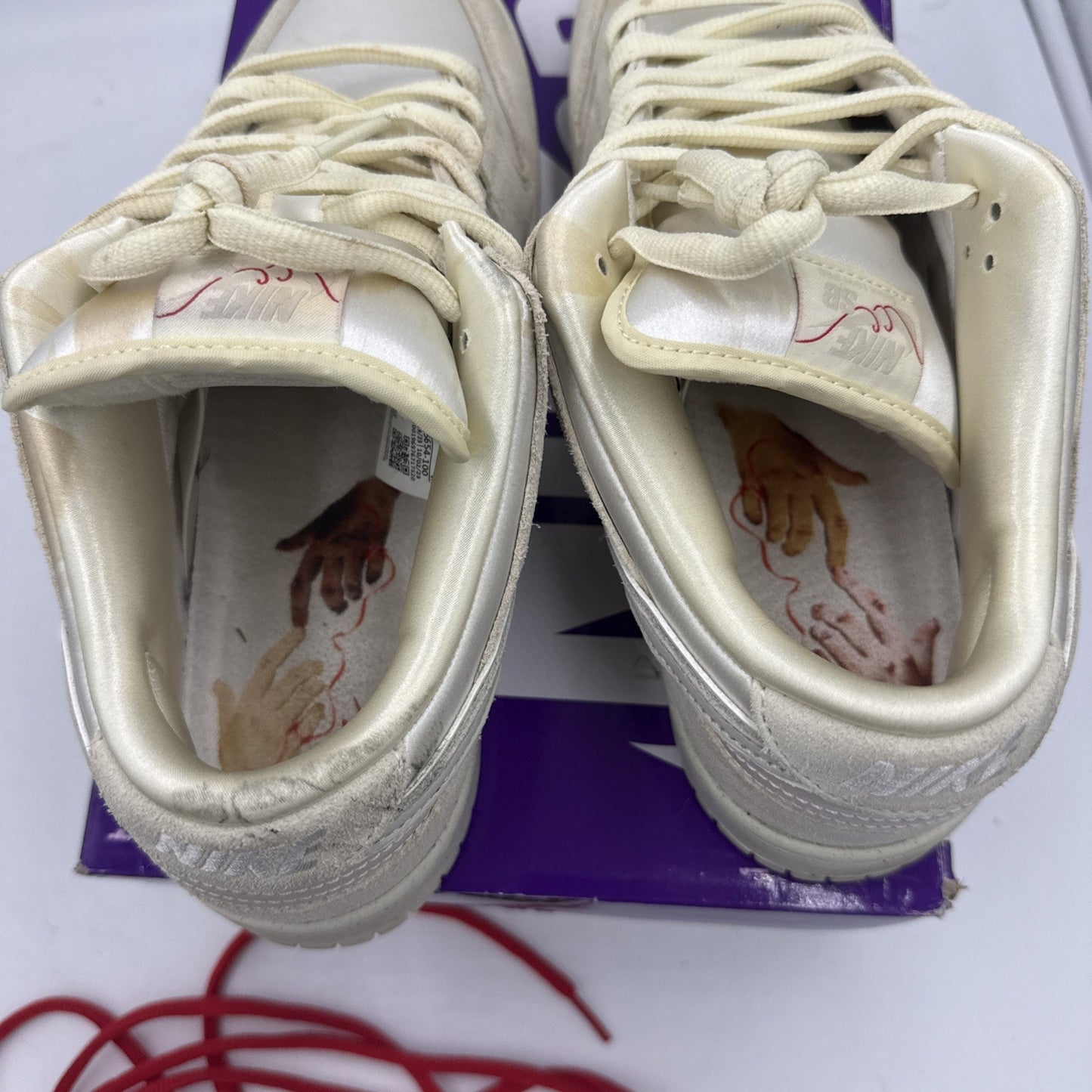 Size 10 - Nike Dunk Premium SB Low City of Love Collection - Light Bone