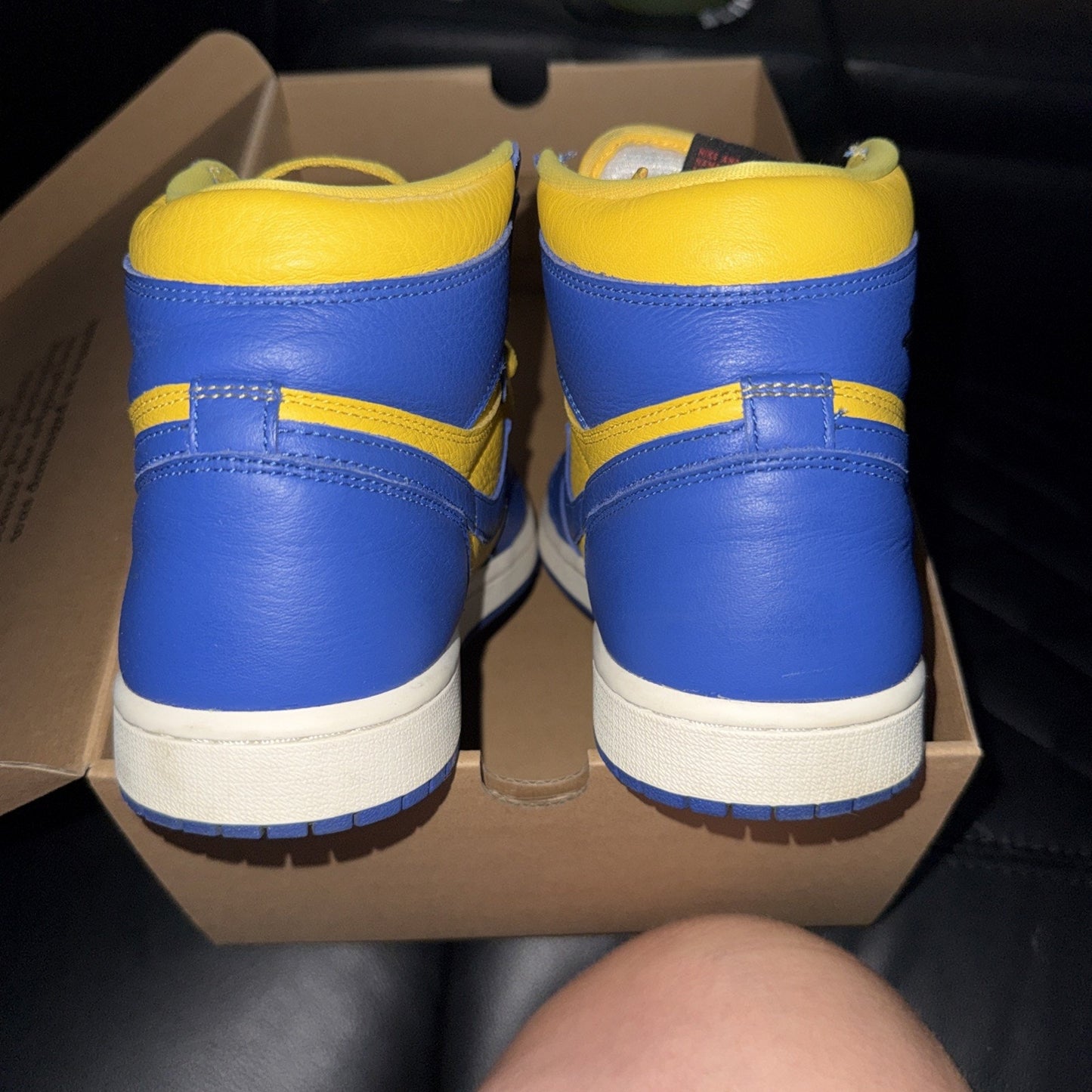 Jordan WMNS Air Jordan 1 Retro OG High Reverse Laney Blue/Yellow FD2596-700