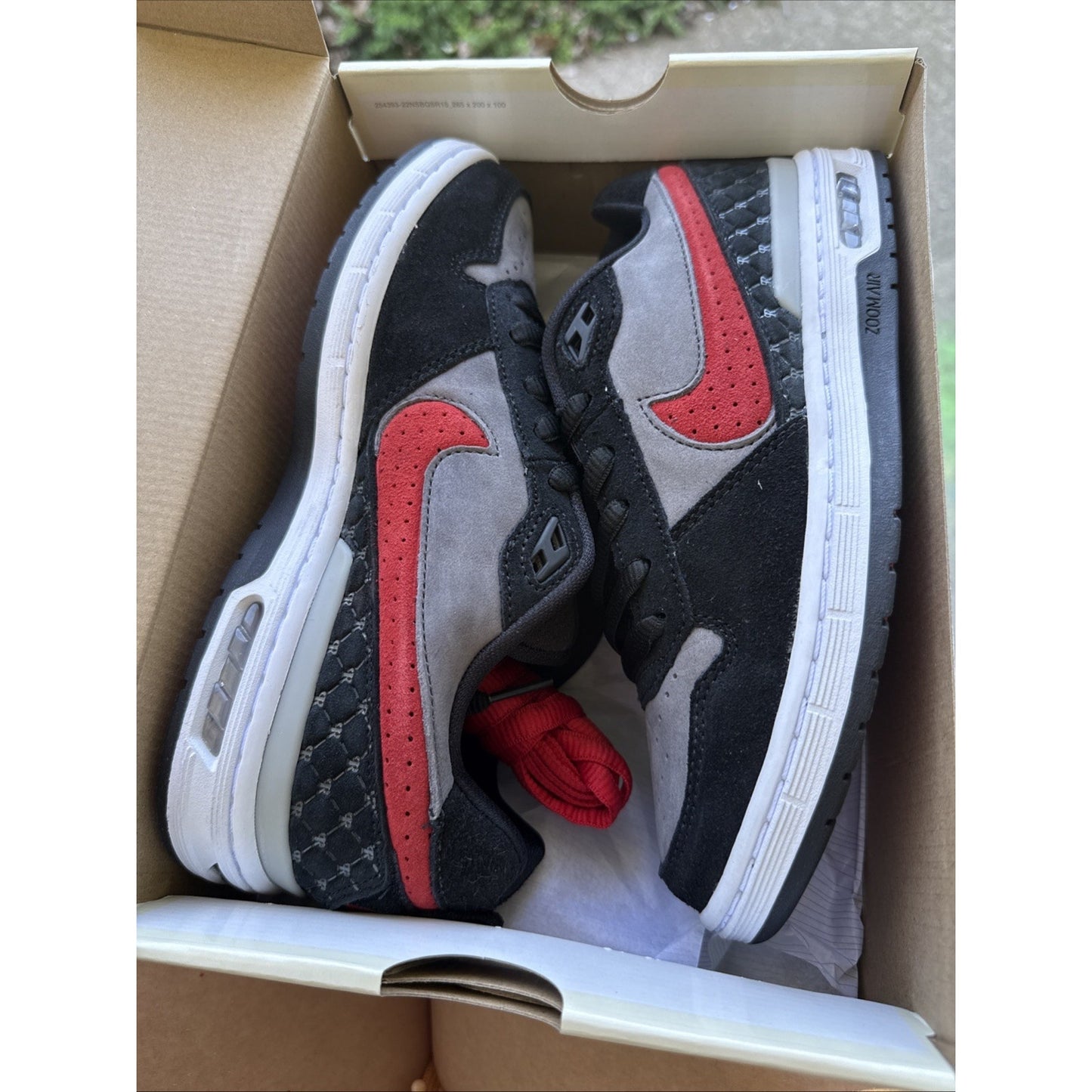 Size 6.5 - Nike Paul Rodriguez Zoom Air Low Bred