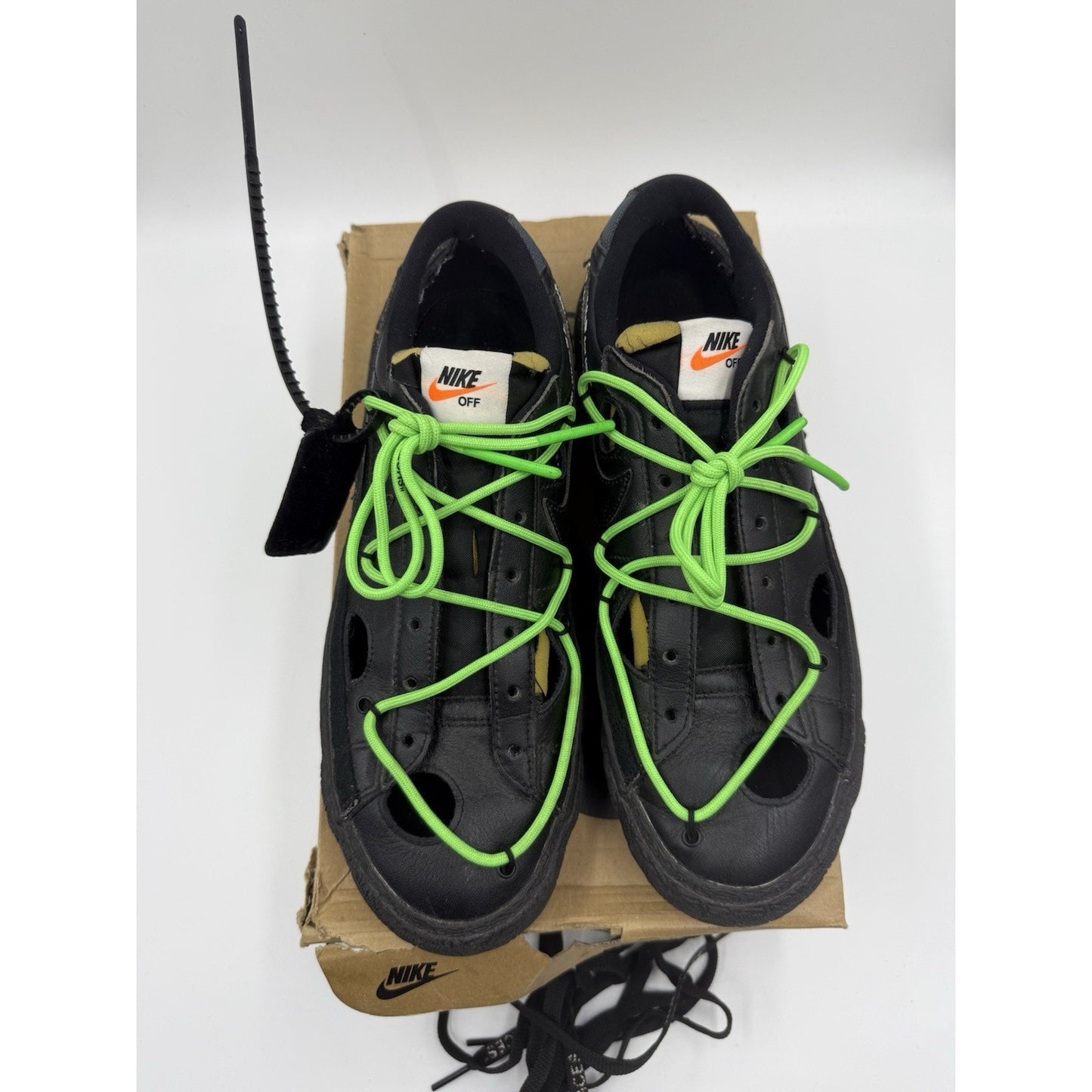 Size 9 - Nike Off-White x Blazer Low Black