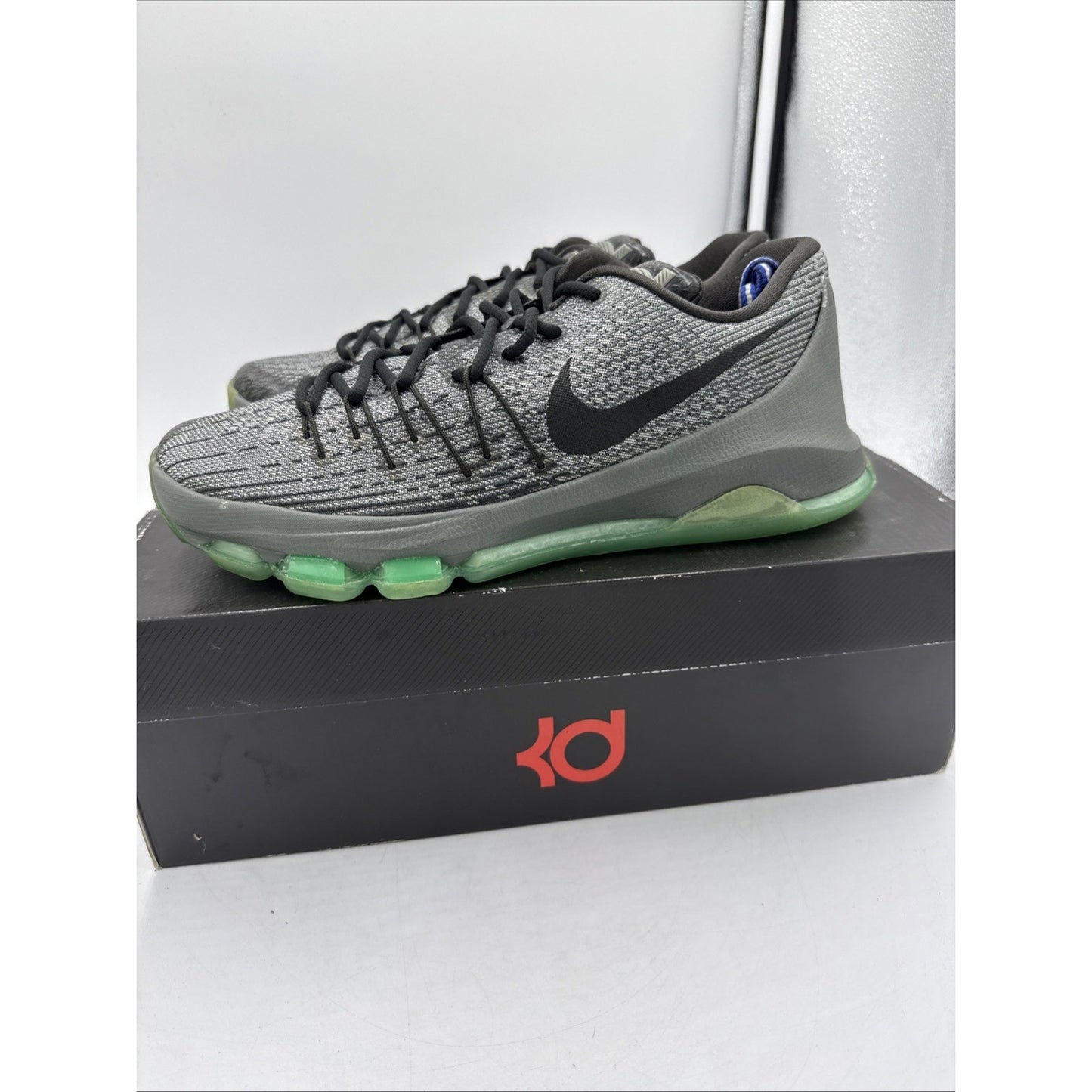 Nike KD VIII Men’s Running Shoes sz 9 Hunt's Hill Night Basketball Sneakers Zoom