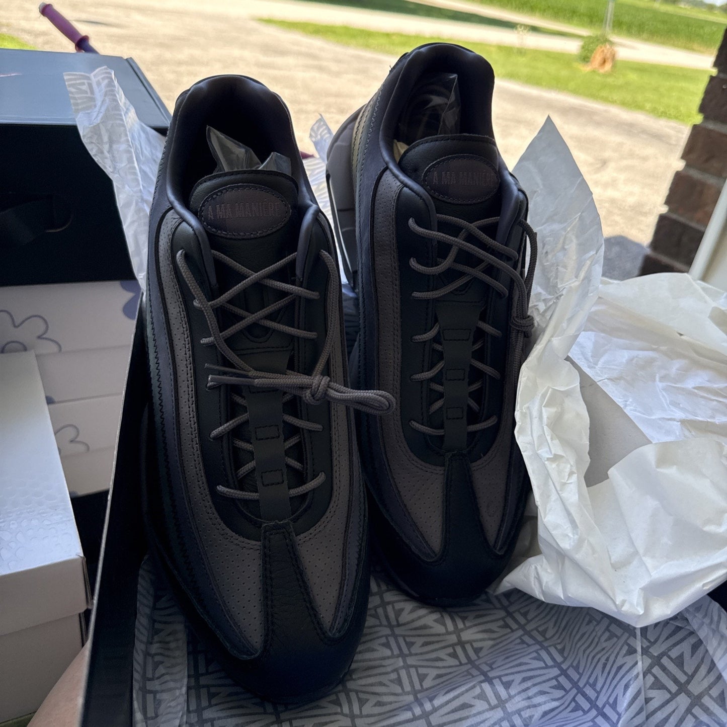 Size 13 - A Ma Maniére x Nike Air Max 95 SP Black Violet Ore