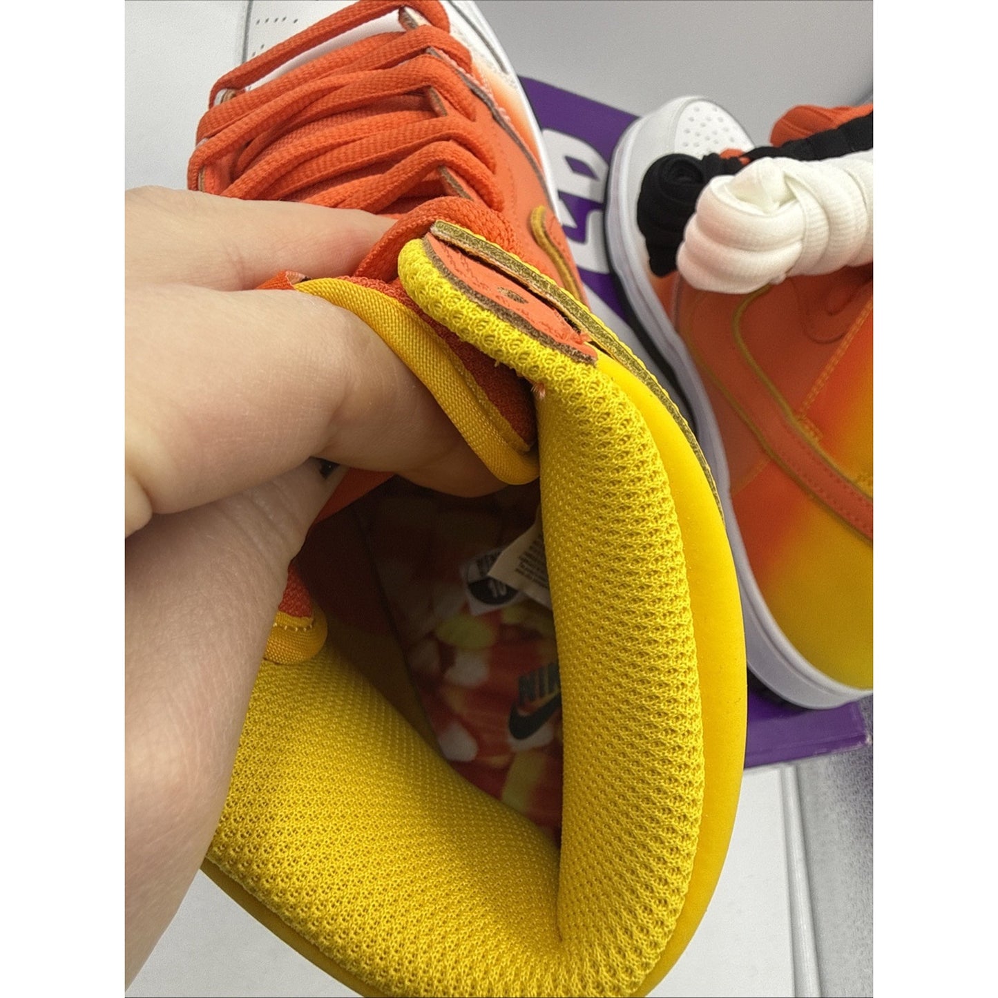 Nike SB Dunk High Sweet Tooth Candy Corn (FN5107-700) Men's Size 10.5