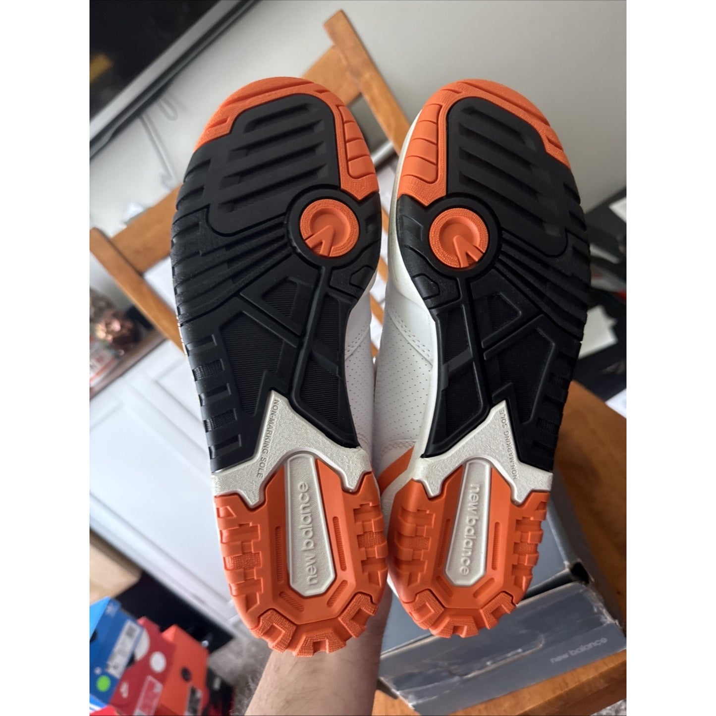 Size 7.5 - New Balance 550 Varsity Orange BS239