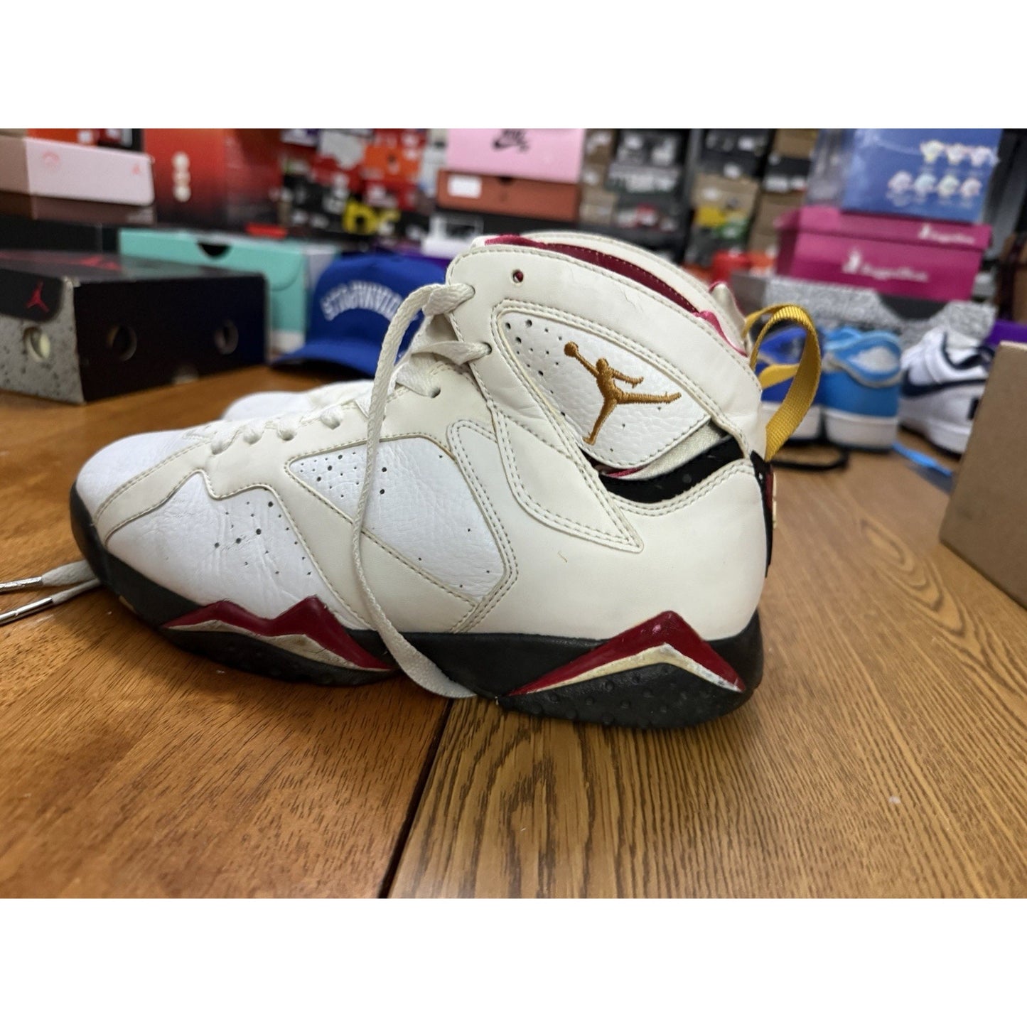 Size 6 - Air Jordan 7 Retro 2011 Cardinal