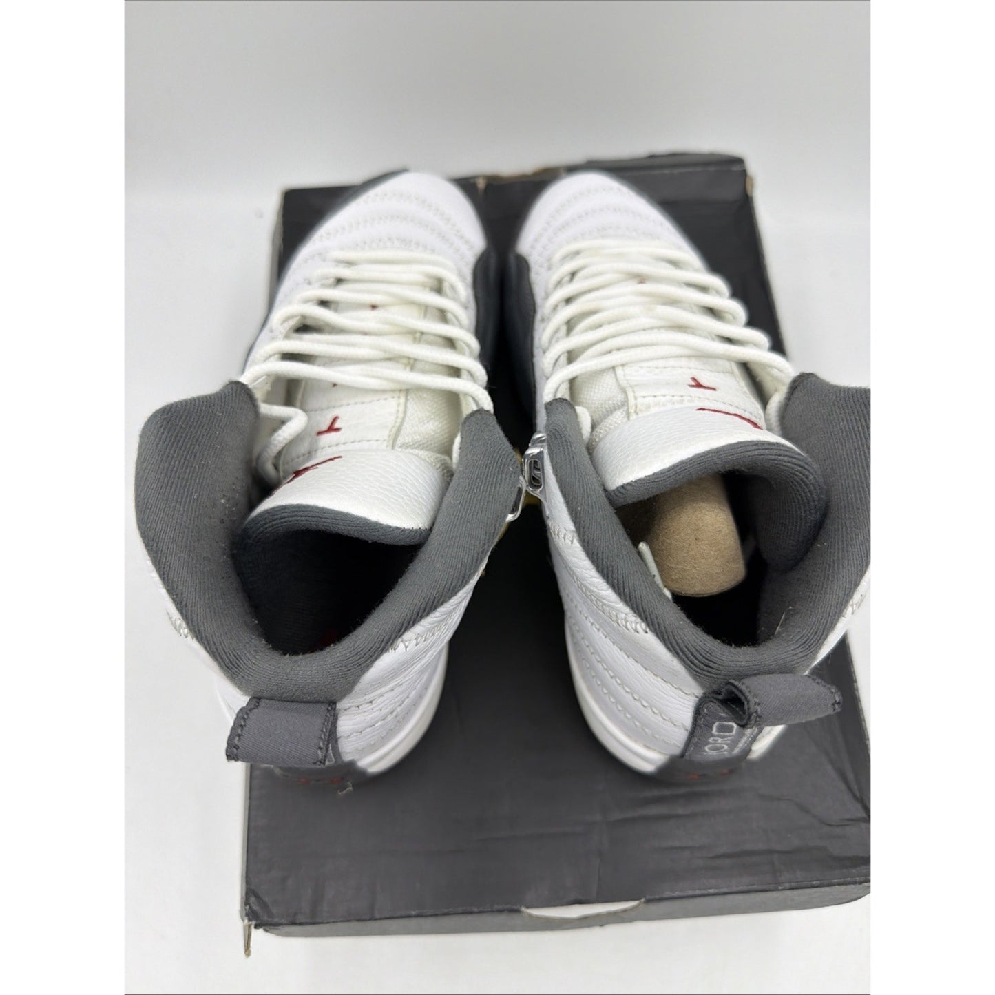 Size 4.5 (GS) - Jordan 12 Retro Mid Dark Grey - 153265-160