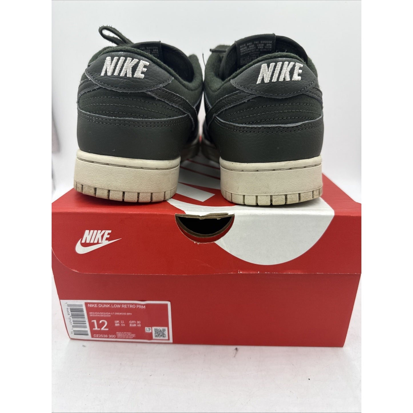 Size 12 - Nike Dunk Premium Low Sequoia