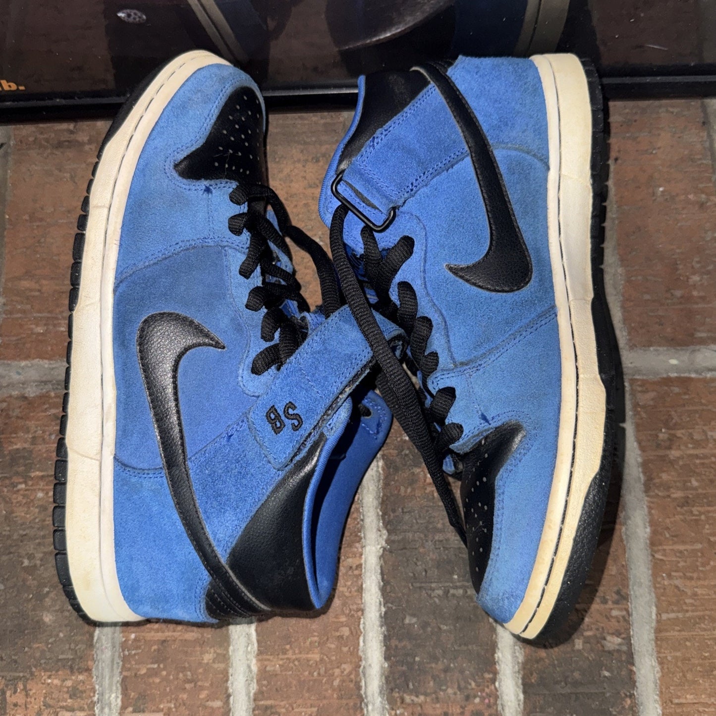 Size 8 - Nike Dunk Pro Sb Mid Royal Blue Black