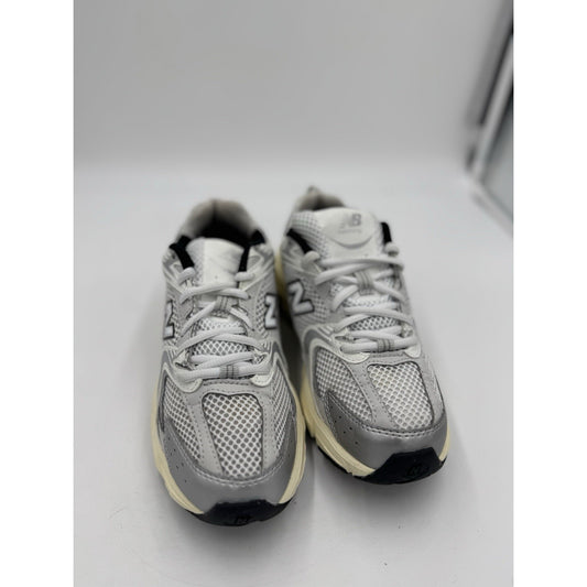 Size 5 - New Balance 530 White Metallic Silver