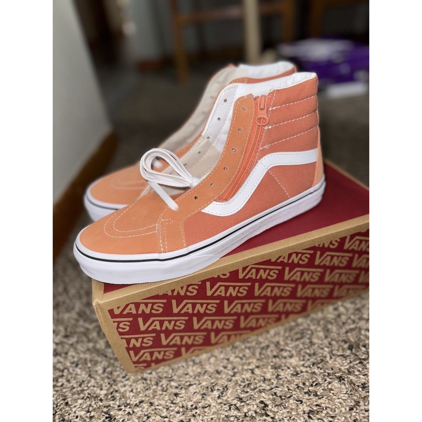 Size 6.5 Vans Sk8-Hi Reissue Si VN009R9BM5 BS496