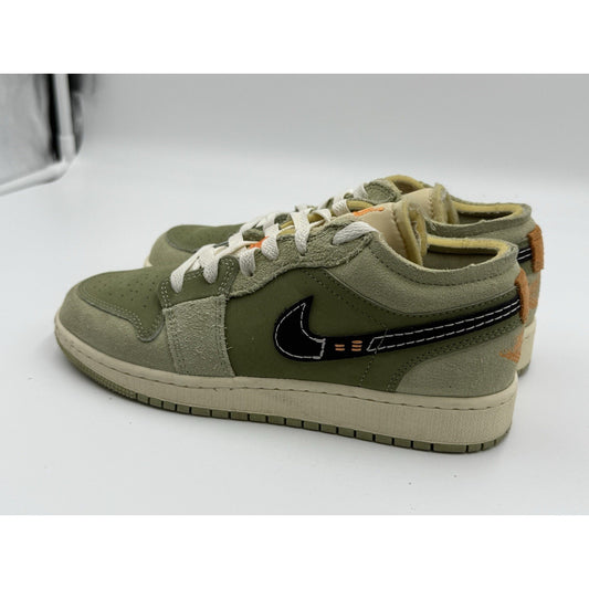 Size 4.5 (GS) - Air Jordan 1 SE Craft Low Sky J Light Olive