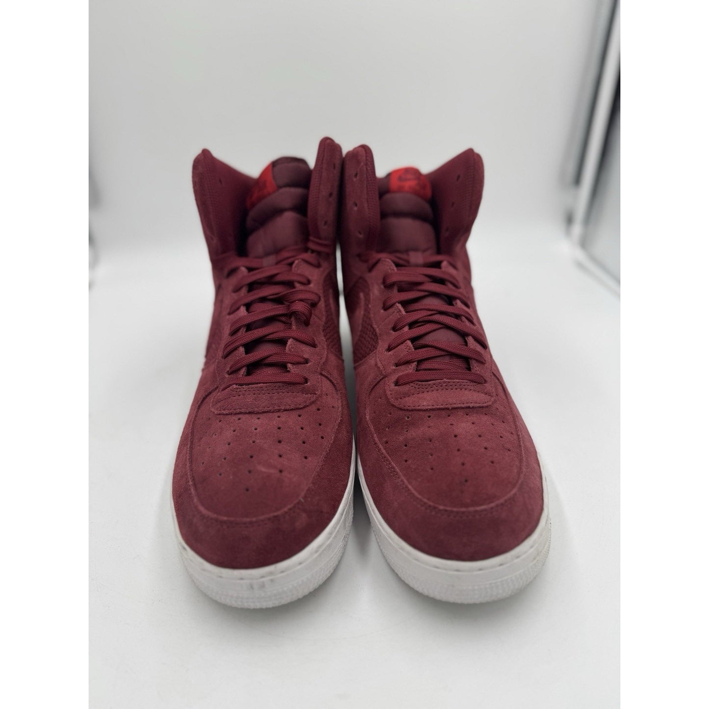 Size 15 - Nike Air Force 1 07 High University Red