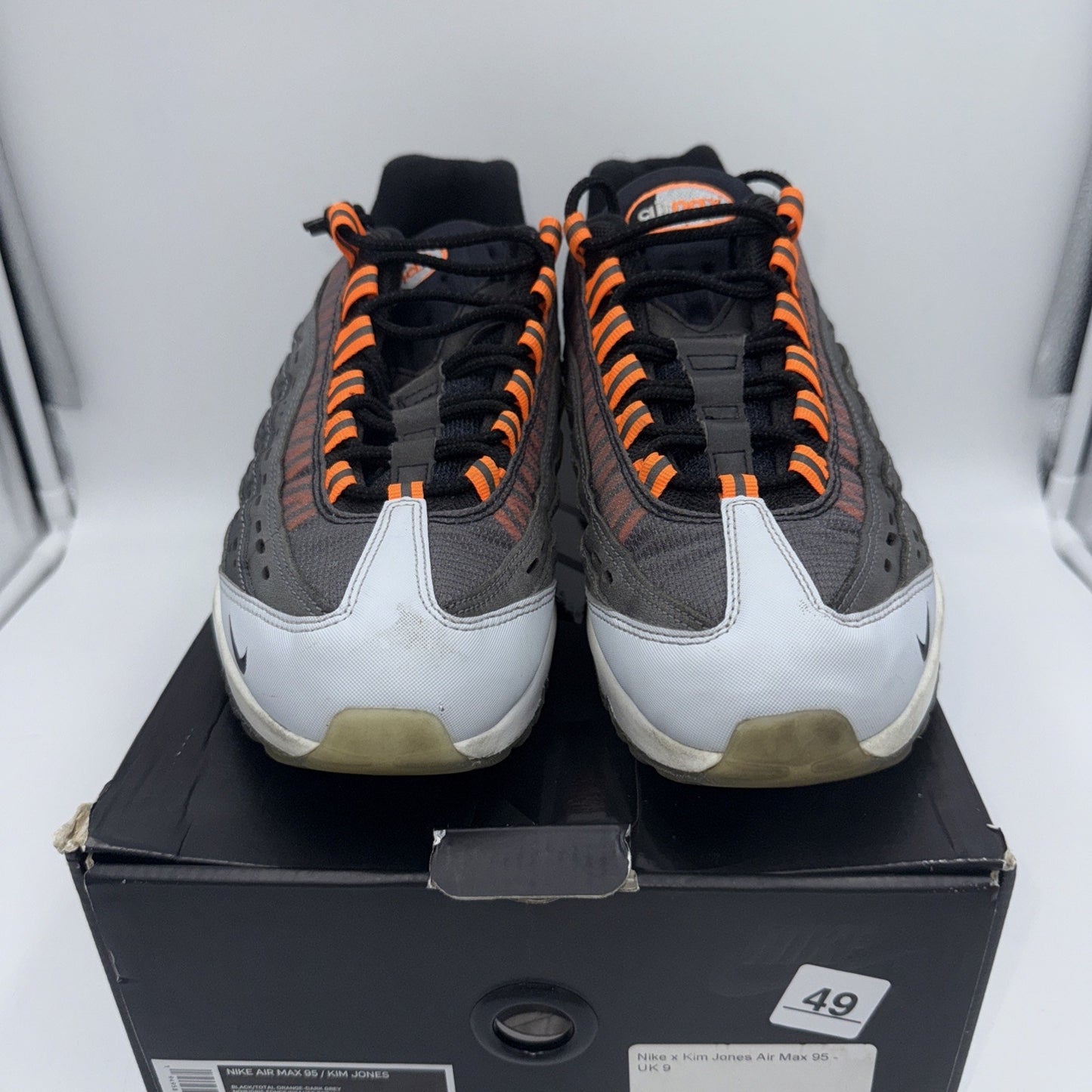 Size 10 - Nike Kim Jones x Air Max 95 Total Orange