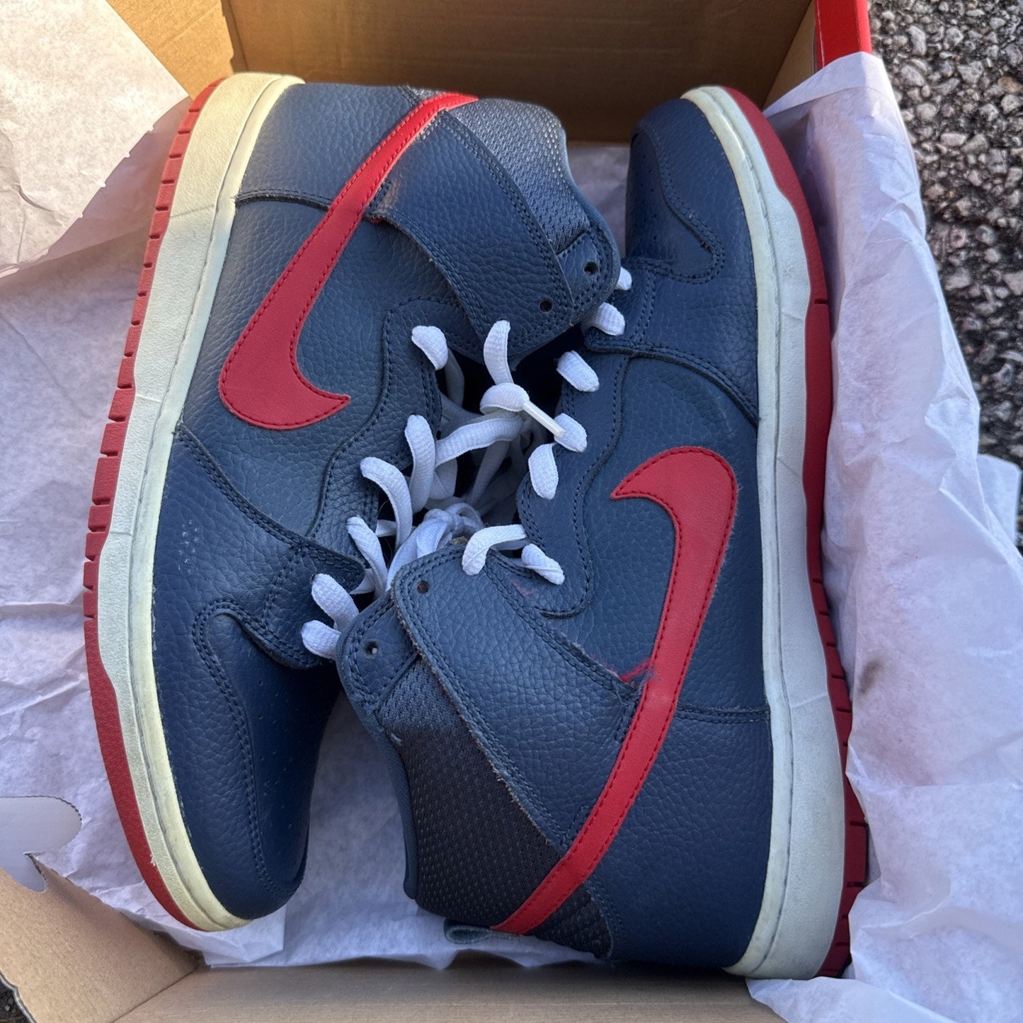 Size 12 - Nike Dunk Pro Sb High Squadron Blue